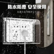 【Jo Go Wu】插座防水蓋-5入組(插座蓋/防漏電/防塵蓋板/防雨罩/安全蓋/保護蓋/電源開關蓋)