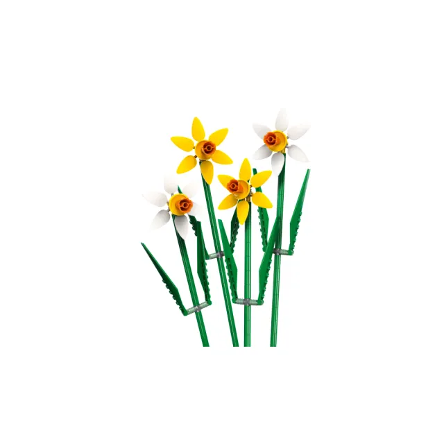 【LEGO 樂高】Botanicals 40747 水仙(居家擺設 花束禮物 玩具 禮物 送禮推薦)