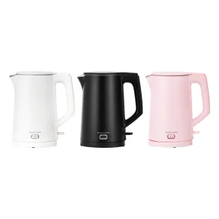 【DREAMCATCHER】1.8L雙層隔熱防燙不鏽鋼快煮壺(304不鏽鋼/保溫/快煮壺/電熱水壺/不鏽鋼壺/熱水壺/電熱壺)