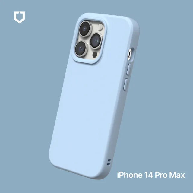 【RHINOSHIELD 犀牛盾】iPhone 14 Pro Max 6.7吋 SolidSuit經典防摔背蓋手機保護殼(獨家耐衝擊材料)