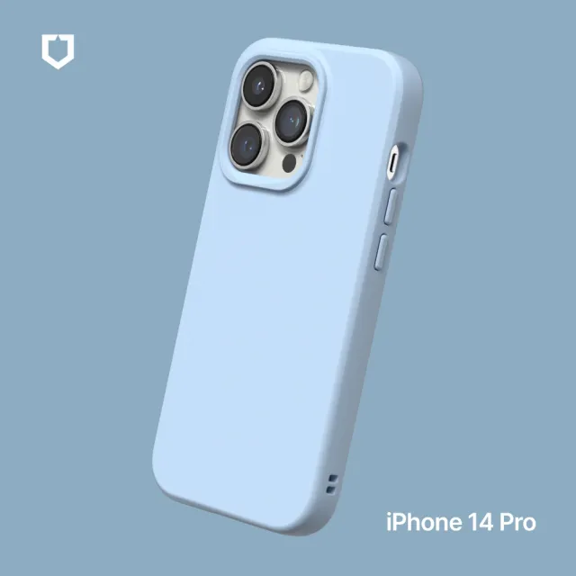 【RHINOSHIELD 犀牛盾】iPhone 14 Pro 6.1吋 SolidSuit 經典防摔背蓋手機保護殼(獨家耐衝擊材料)