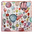 【Louis Vuitton 路易威登】M77661 Up And Away 90熱氣球印花方巾(淺粉色)