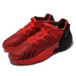 【adidas 愛迪達】籃球鞋 D.O.N. Issue 4 男鞋 紅 黑 米契爾 輕量 緩衝 3.01秒 路易斯維爾(GX6886)