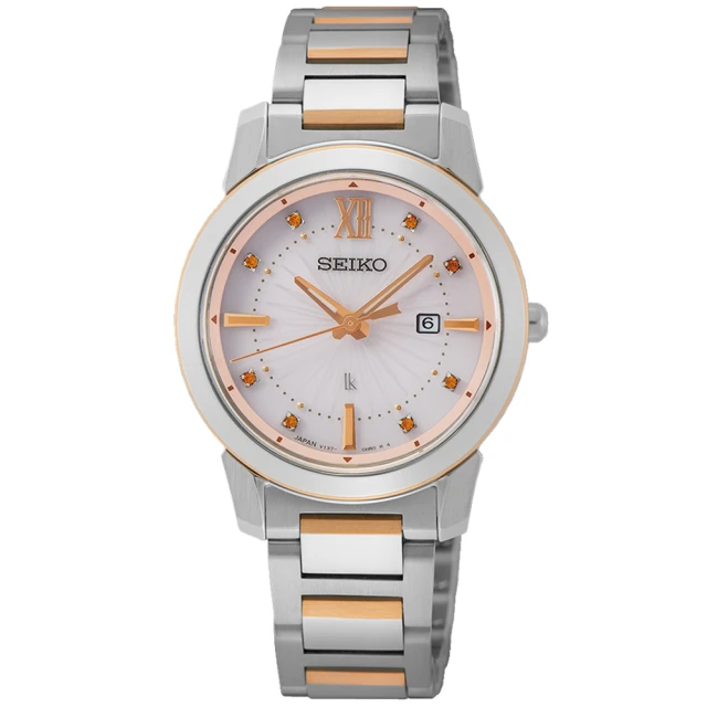 SEIKO 精工 CS系列精鋼石英錶40㎜黑面款 SK004