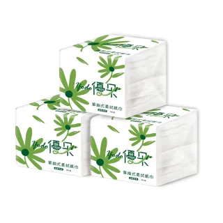 【Yodo優朵】單抽式柔拭紙巾300抽x30包/箱X4