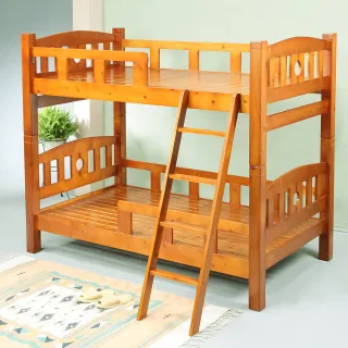 【Homelike】喜家居方柱雙層床(2252)
