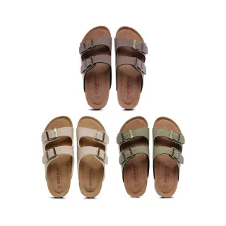 【OSOMESHOES 奧森】成人柏肯拖鞋 絨面款 真皮拖鞋 升級車邊 足弓拖鞋 套拖 男拖鞋 女拖鞋(F5488 奧森)