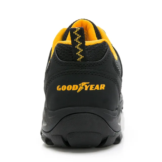 【GOODYEAR 固特異】守護者-認證安全鞋/工作鞋 男鞋 黑色(GAMX33970)