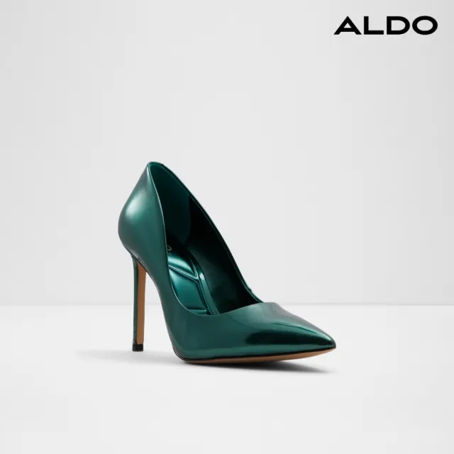 【ALDO】STESSY2.0-百搭尖頭細跟高跟鞋-女鞋(綠色)