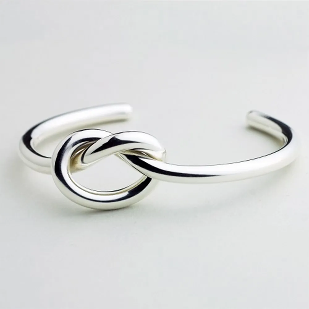 Vintage とがっ George Jensen Love Knot Bangle