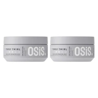 【Schwarzkopf 施華蔻】OSIS+ Tipsy Twirl 鬆捲凍 300ml - 2入組(國際航空版)