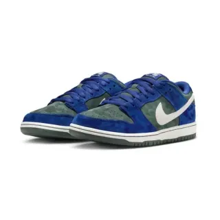 【NIKE 耐吉】Nike SB Dunk Low Deep Royal Blue 麂皮 皇家藍 男鞋 休閒鞋 HF3704-400