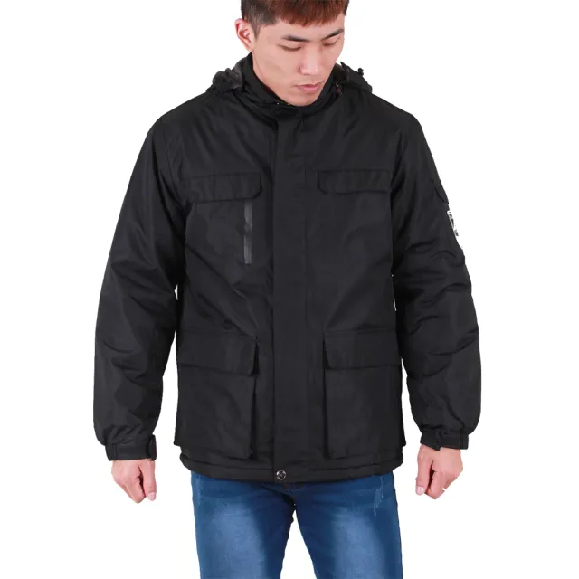 【YT shop】防寒 抗風 戶外機能 內刷絨毛 保暖外套 夾克 大尺碼(現貨 保暖 發熱 防風 刷毛)