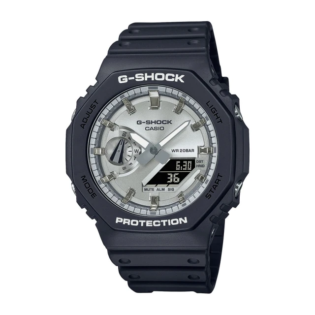 CASIO 卡西歐 G-SHOCK 冷酷金屬色 農家橡樹霧黑