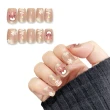 【Paula’s Nail 寶拉美甲】鏡面貓眼系列 - 燻風竹影短方(穿戴甲 指甲貼 凝膠指甲 美甲貼 指甲貼片)