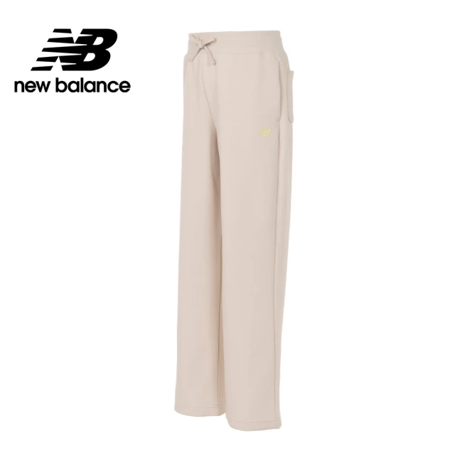 NEW BALANCE NB SDS撞色縫線腰抽繩長褲_AWP41332TWF_女性_米白色(亞版 版型正常)