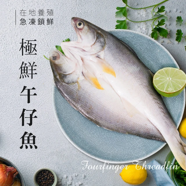 巧食家 台灣午仔魚X3尾(三去、真空 250g~300g/尾)