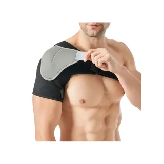 【XA】雙重加壓支撐運動護肩C02單邊款(肩關節/肩周肌群/肌腱防護/Free Size/肩膀護具/特降)