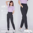 【STL】現貨 yoga 韓國瑜伽 AirDry +5ccm Jogger 高腰 女 運動 機能 慢跑 束口 長褲(DarkShade月影深灰)