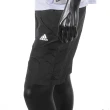 【adidas 愛迪達】ST GF WV Shorts 男 短褲 運動 休閒 訓練 拉鍊口袋 舒適 愛迪達 黑(IA8123)