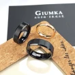 【GIUMKA】素面戒指-特寬．鎢鋼(白色情節禮物)