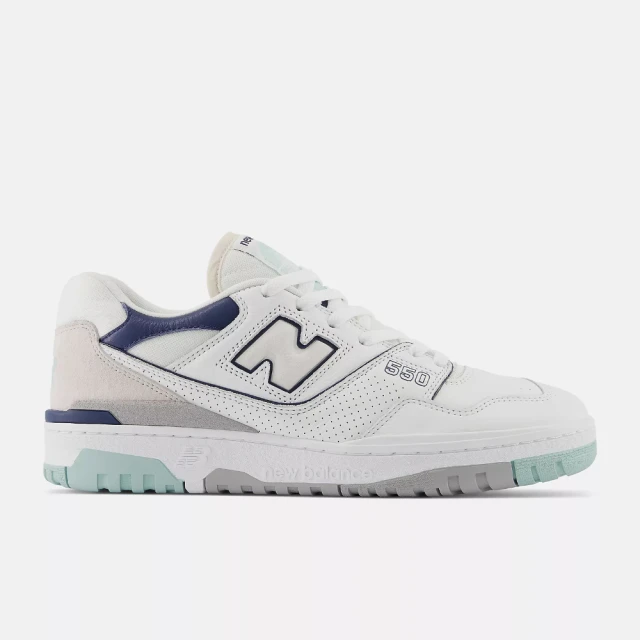 NEW BALANCE NB 休閒鞋 男鞋 女鞋 運動鞋 白灰藍 BB550WCA-D楦