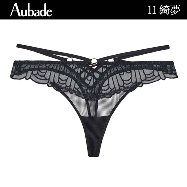 Aubade 綺夢無襯刺繡蕾絲短馬甲 性感內衣 法國進口 女