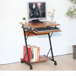 【RICHOME】赫曼超實用電腦桌/工作桌/筆電桌(附滑軌鍵盤架)