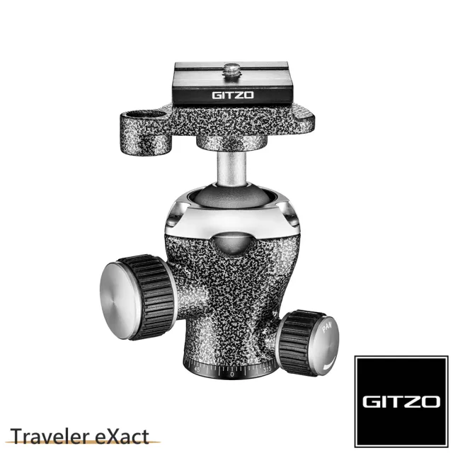 【gitzo 捷信】Traveler eXact 碳纖維三腳架雲台套組 0號4節 旅行家系列 GK0545T-82TQD(公司貨)