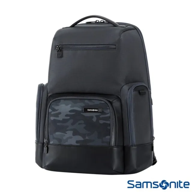 【Samsonite 新秀麗】Sefton 商務智慧型筆電後背包14吋(多色可選)