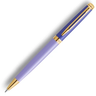 【WATERMAN】威迪文 雋雅系列 真彩 紫色金夾 原子筆