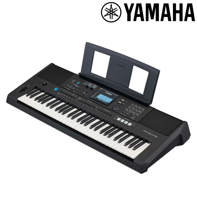 【Yamaha 山葉音樂】進階款61鍵多功能手提式電子琴 / 公司貨保固(PSR-E473)