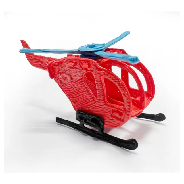 【T&U 泰允創意】3D列印筆材料包–直升機 Helicopter(DIY 手作 兒童玩具 3D)