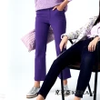 【KERAIA 克萊亞】迷幻羅藍紫棉料小喇叭牛仔褲