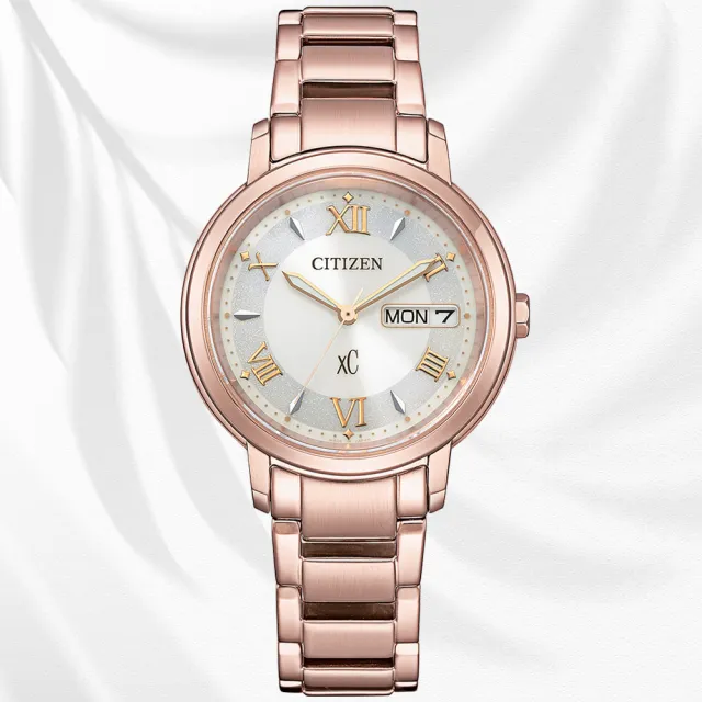 【CITIZEN 星辰】xC系列 亞洲限定款 時尚優雅 光動能腕錶 禮物推薦 畢業禮物(EW2426-62A)
