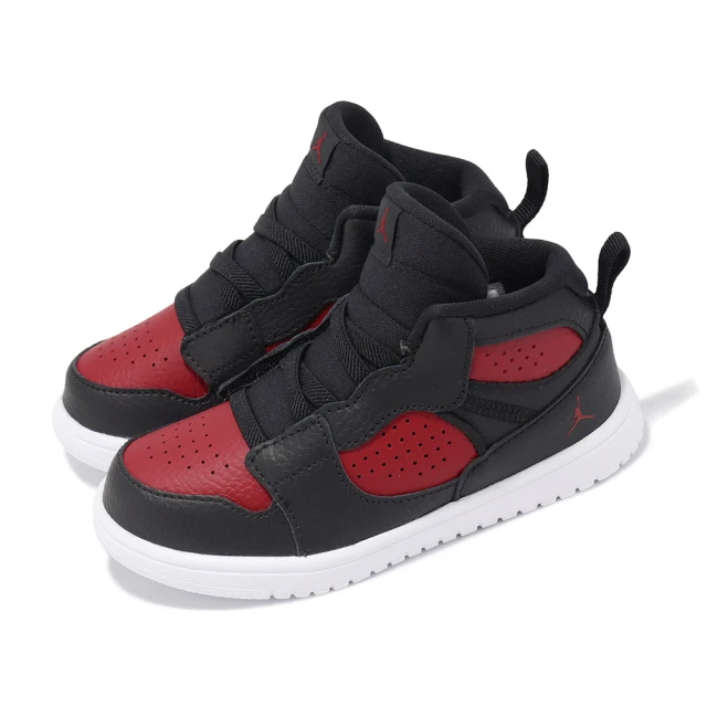 NIKE 耐吉 童鞋 Jordan Access TD 小童 黑 紅 休閒鞋 學步鞋(AV7944-006)