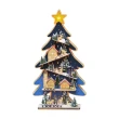 【YU Living 信歐傢居】日本進口 LED聖誕樹擺飾 高61cm(綠色/2D立體LED聖誕樹裝飾品)