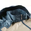【ROBERTA諾貝達】防潑水 雙色拼接可拆式帽運動防風外套(藍色)