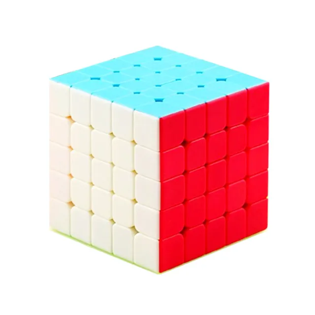 【888ezgo】魔方格五階比賽專用魔術方塊（六色螢光版）（授權）
