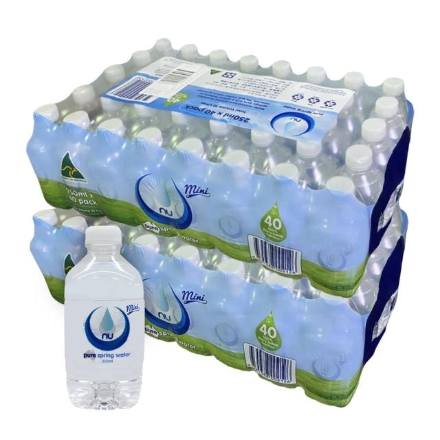 【美式賣場】Nu-Pure 泉水250mlx2箱(共80瓶)