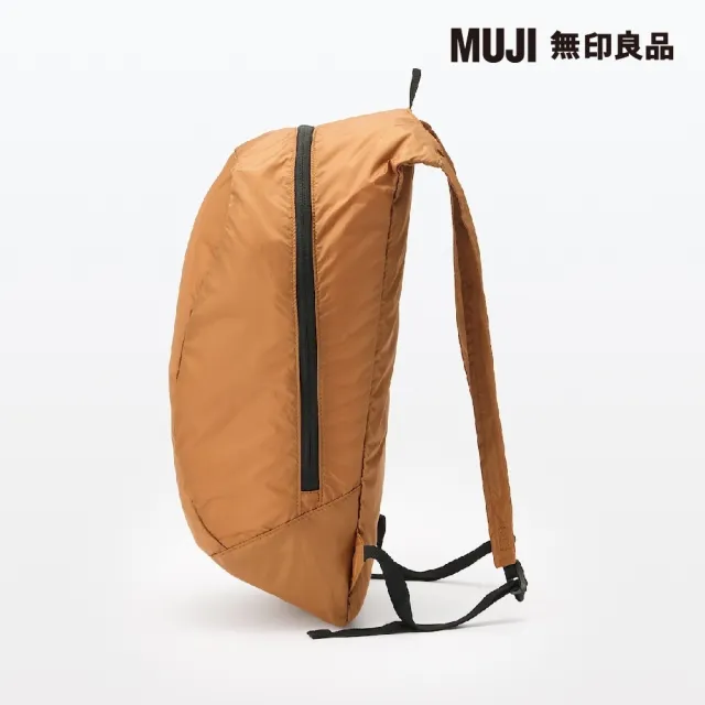 【MUJI 無印良品】可折疊撥水加工聚酯纖維後背包(共2色)