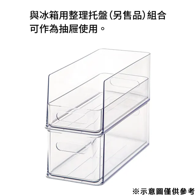 【NITORI 宜得利家居】冰箱用整理架 S 深型 W120 窄深型(冰箱用整理架 整理架 冰箱用)