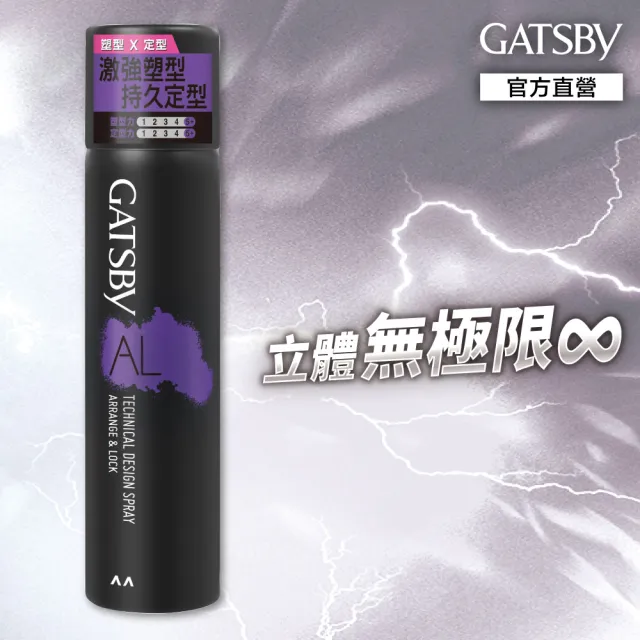 【GATSBY】塑定噴霧激鎖系270ml