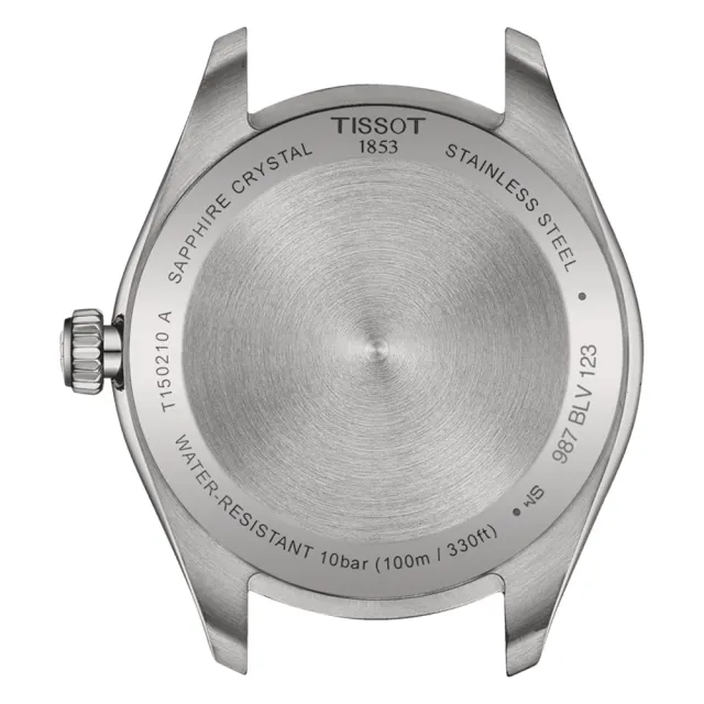 【TISSOT 天梭】官方授權 PR100 簡約女錶-34mm 送行動電源 畢業禮物(T1502102103100)