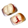 【美食村】雙餡爆漿麵包初鹿鮮奶/大湖草莓任選4盒組(50gX10入/盒)