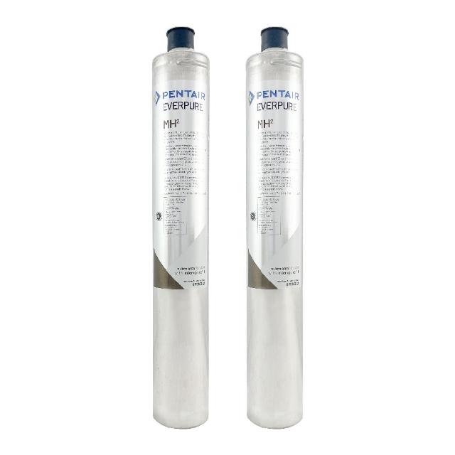 【Pentair】EVERPURE 美國原裝進口濾心 MH2(2入裝 平輸品)