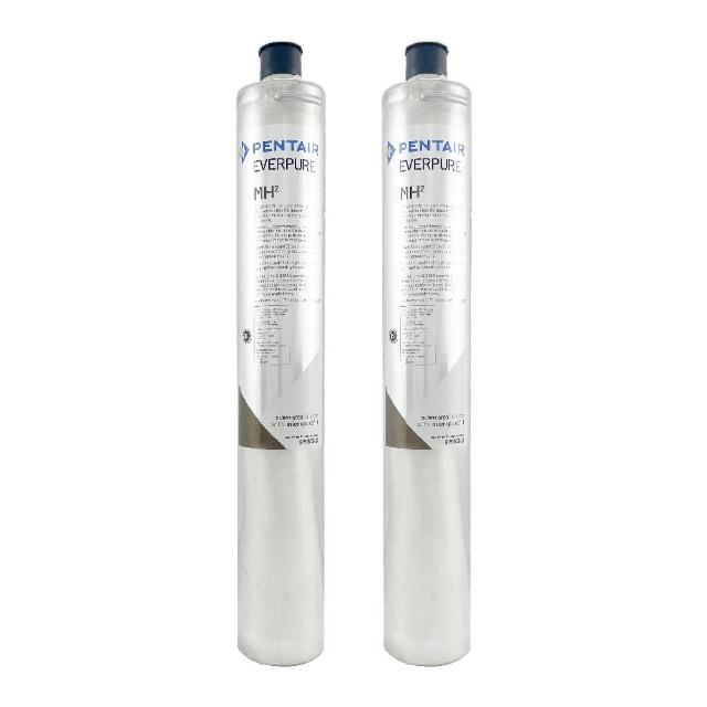 【Pentair】EVERPURE 美國原裝進口濾心 MH2(2入裝 平輸品)