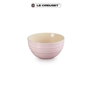 【Le Creuset】瓷器韓式飯碗(亮粉)
