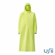【USii 優系】透氣涼爽機車雨衣-套頭款-黃綠色 L(2入組)