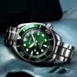 【SEIKO 精工】PROSPEX DIVER SCUBA 200米潛水機械腕錶-綠 鋼帶45mm_SK028(SPB103J1/6R35-00A0G)